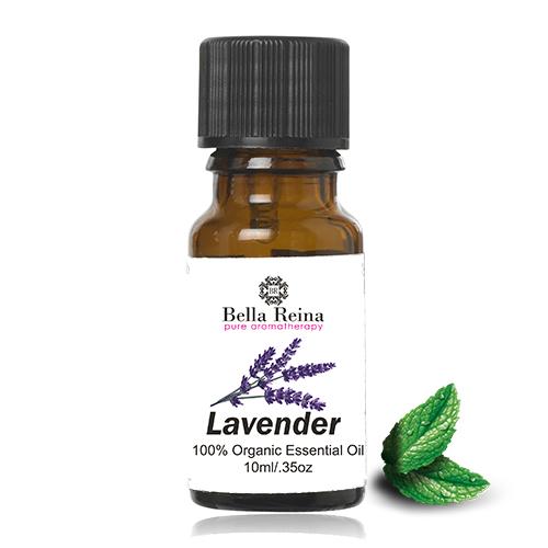Organic Lavender Essential Oil by Bella Reina (.35oz)