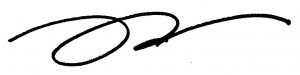 Nancy Reagan signature