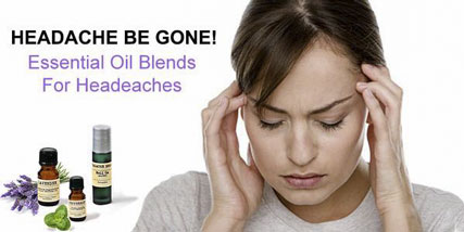 Essential oil blend for headaches