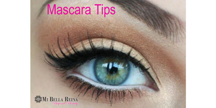 Hypoallergenic mascara tips at Bella Reina Spa