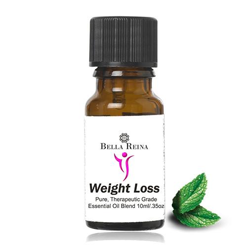 Weight Loss Therapeutic Grade Essential Oil Blend by Bella Reina (.35oz)
