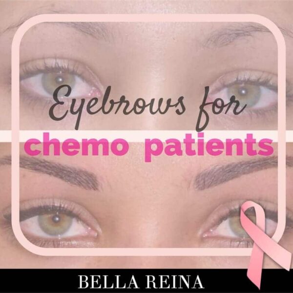 Eyebrows for Chemo Patients Bella PINK Alert