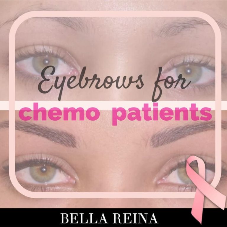 Eyebrows for Chemo Patients Bella PINK Alert